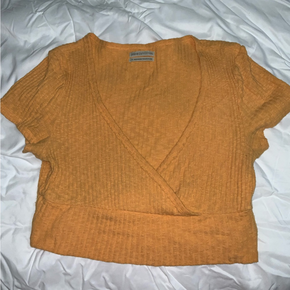 Urban Outfitters Tangerine Knit Top